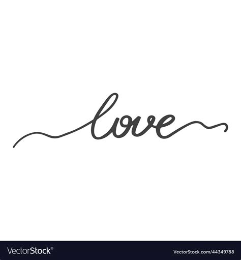 Love In Cursive | Free download on ClipArtMag - muktibox.com