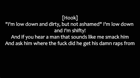 LOW, DOWN, DIRTY Lyrics - EMINEM eLyrics.net