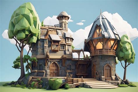 Low Poly 3D modeling for game assets - Juego Studio - muktibox.com