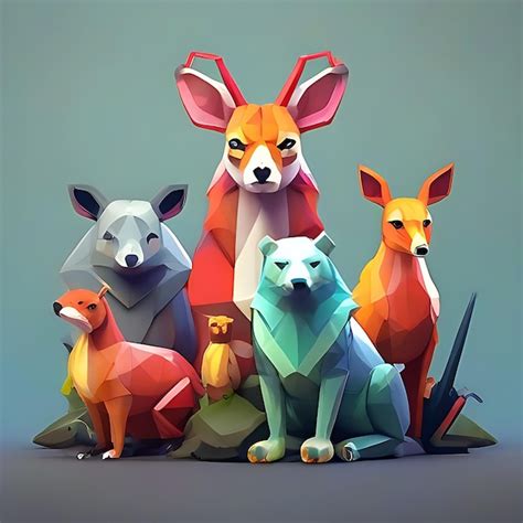 Low poly animal Images - Free Download on Freepik - muktibox.com