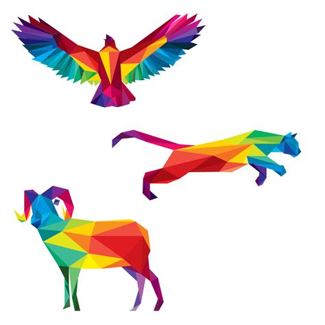 Low poly animals Vectors - Freepik - muktibox.com