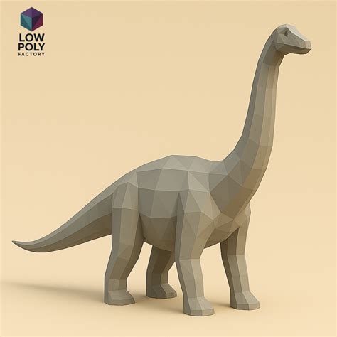 Low Poly Diplodocus - Download Free 3D model by menthelisupp1981 - muktibox.com