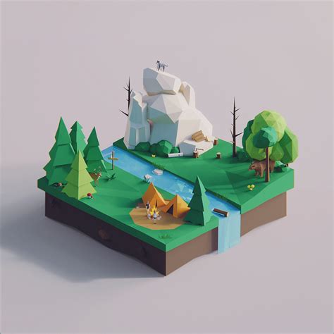 Low Poly World Pack - Download Free 3D model by … - muktibox.com