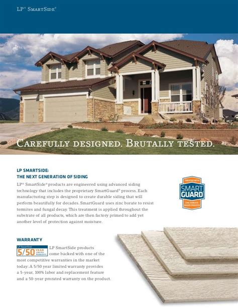 LP SmartSide Durability Brochure