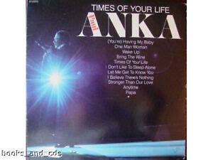 LP ~ PAUL ANKA - Times Of Your Life ~ 1975 - USA eBay