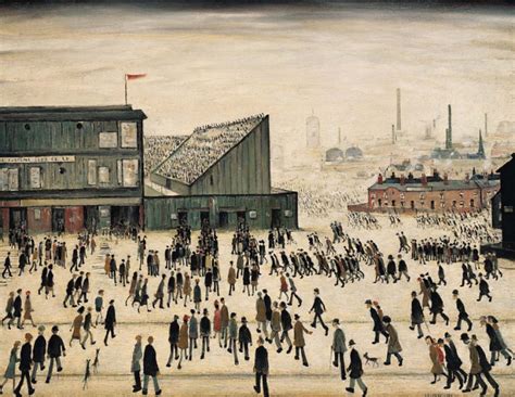 LS Lowry, peintre de genre anglais, paysages urbains industriels