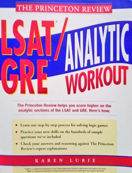 Read Lsat  Gre Analytic Workout By Karen Lurie