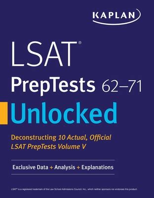 Download Lsat Preptests 6271 Unlocked Exclusive Data Analysis  Explanations For 10 Actual Official Lsat Preptests Volume V By Kaplan Inc