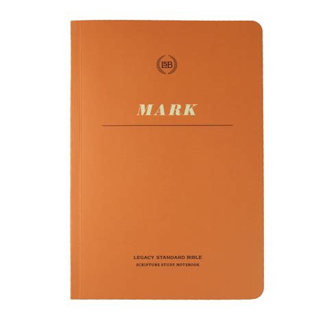 LSB Scripture Study Notebook: Mark