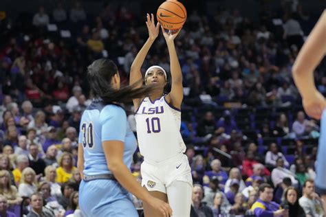 LSU’s Angel Reese is back with the No. 7 Tigers after 4-game absence