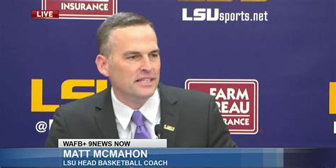 LSU Introduces Matt McMahon as Men