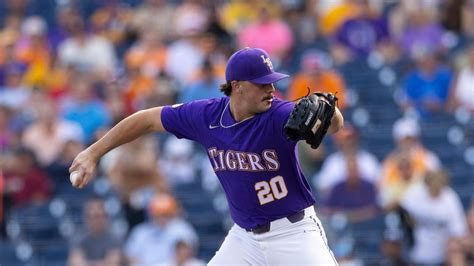 LSU beats SEC rival Tennessee 6-3 at the College World Series with Skenes leading the way