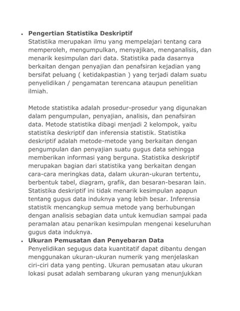 LTM Statistika Deskriptif Pertemuan 4 | DOCX - SlideShare - wintechmobiles.com