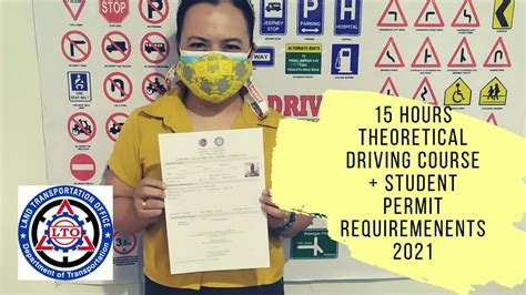 LTO Theoretical Driving Course 2021 + Student Permit requirements and