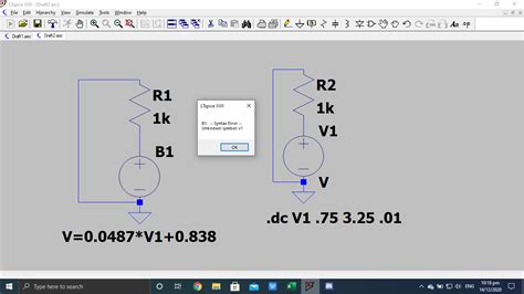 LTspice error