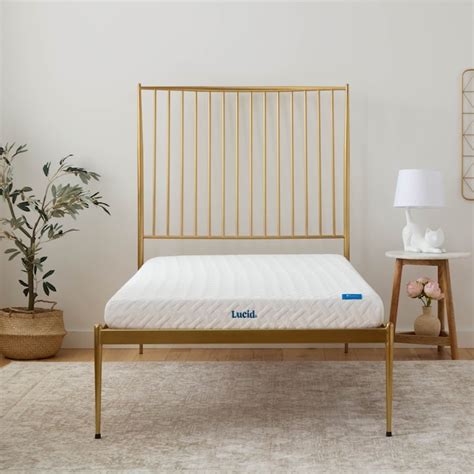 LUCID Comfort Collection SureCool 5-in Firm Twin Cooling Memory foam ... - raincitystudios.com