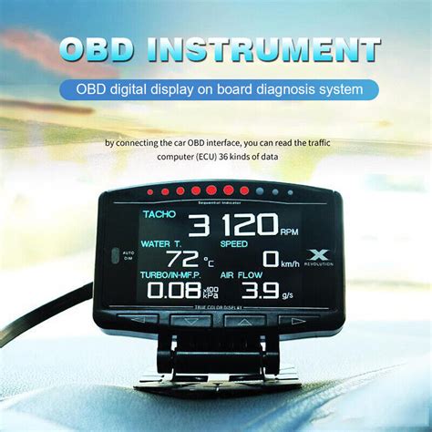 LUFI X1 SCAN GAUGE / ULTRAGAUGE OBD2 DIGITAL DASH …