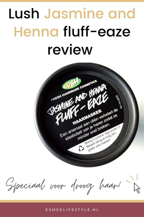 LUSH Jasmine And Henna Fluff-Eaze Hair Treatment Reviews 2024