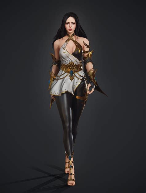 LUTHIEL, Ls Moka Fantasy women, Fantasy fashion, Concept art - Pinterest