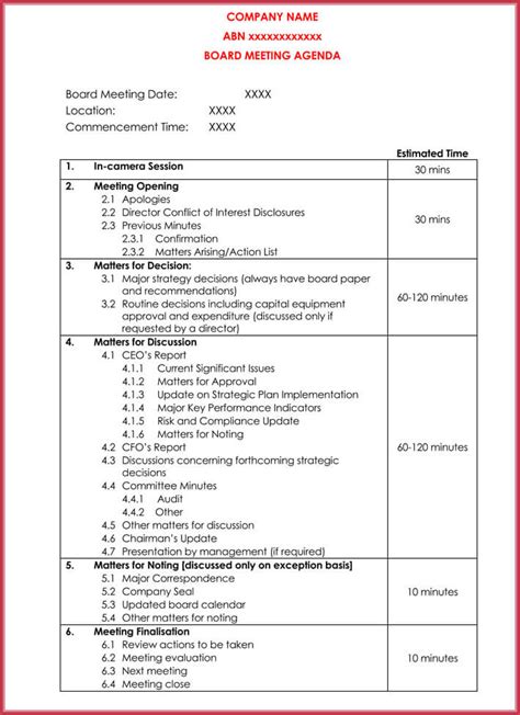 LVRC Council Meeting Agendas and Minutes