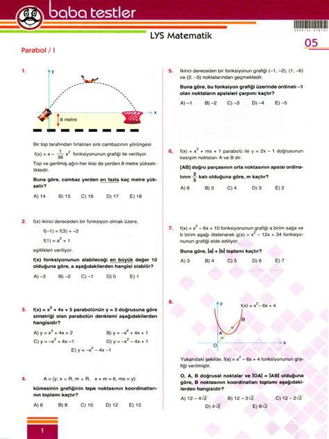 LYS Matematik Baba Test on Vimeo.