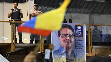 La Fiscalía de Ecuador cierra recopilación de pruebas sobre asesinato de Villavicencio y se alista para el juicio