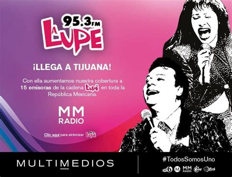 La Lupe 95.3 FM Tijuana Multimedios