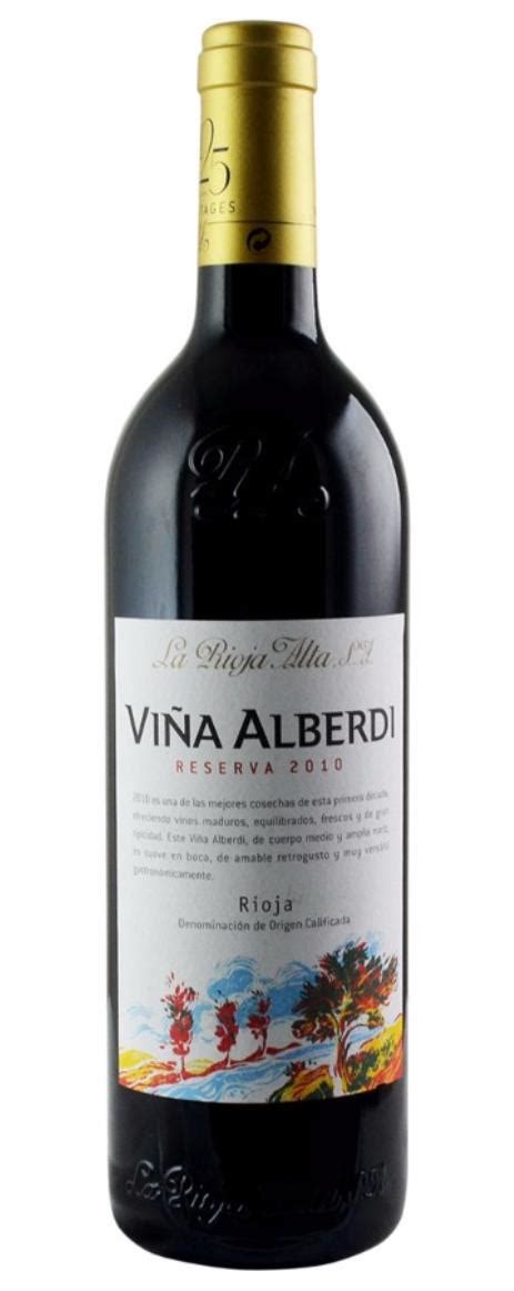 La Rioja Alta Vina Alberdi Reserva Price & Reviews Drizly