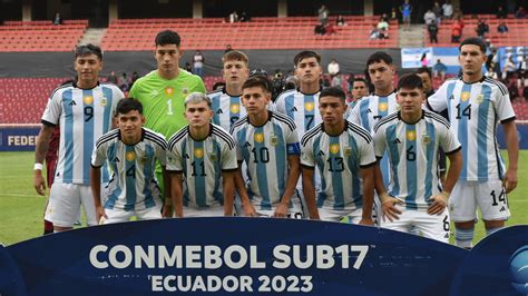 La Selección argentina Sub 17 volvió a ganar y quedó a un paso del Mundial