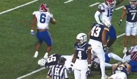 La Tech player caught stomping on opponent during UTEP game is suspended indefinitely by school