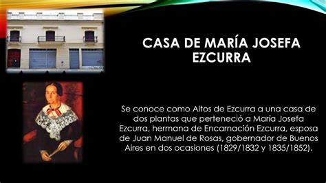 La casa de maria josefa ezcurra. - Hotel accounts and finance manual sample.