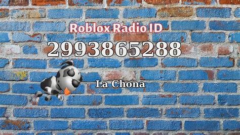 La chona roblox id. 122K subscribers. Videos. About. Los Tucanes de Tijuana - La Chona Roblox ID - 799390948More details: https://robloxsong.com/song/799390948-los … 