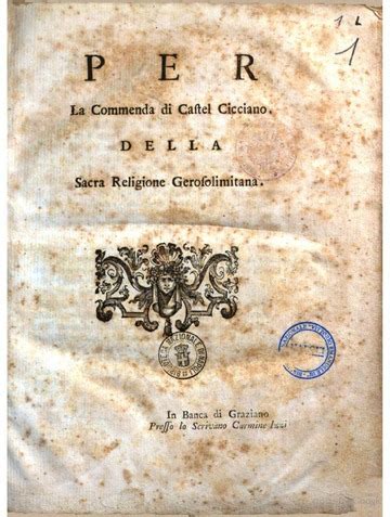 La commenda gerosolimitana di cicciano nel 1582. - Villargoix, ou, la vie de paysans morvandiaux du xviie au xixe siècle.