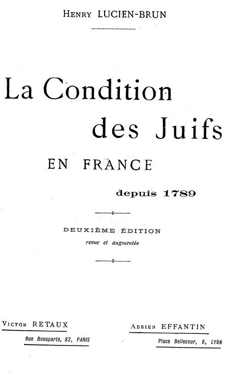 La condition des juifs de nice aux 17e et 18e siècles. - Personal pensions and the pensions industry a straightforward guide.
