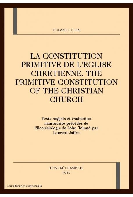 La constitution primitive de l'eglise chrétienne the primitive constitutioof the christian church. - 36 inch bobcat walk behind mower manual.