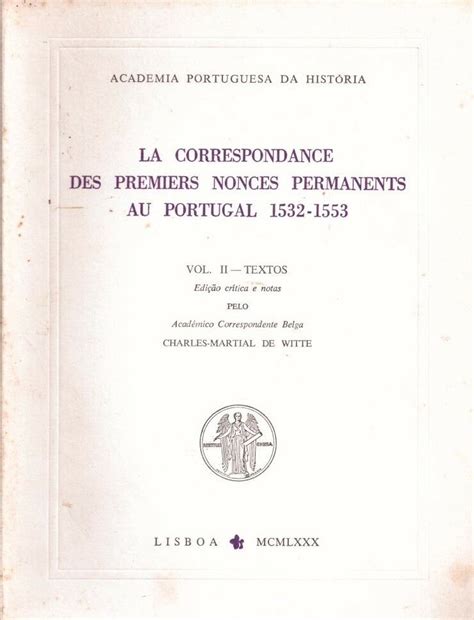 La correspondance des premiers nonces permanents au portugal, 1532 1553. - Robertson and caine 4800 operations manual.