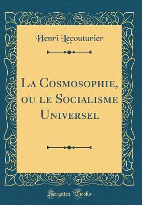 La cosmosophie, ou, le socialisme universel. - In cold blood study guide questions and answers.