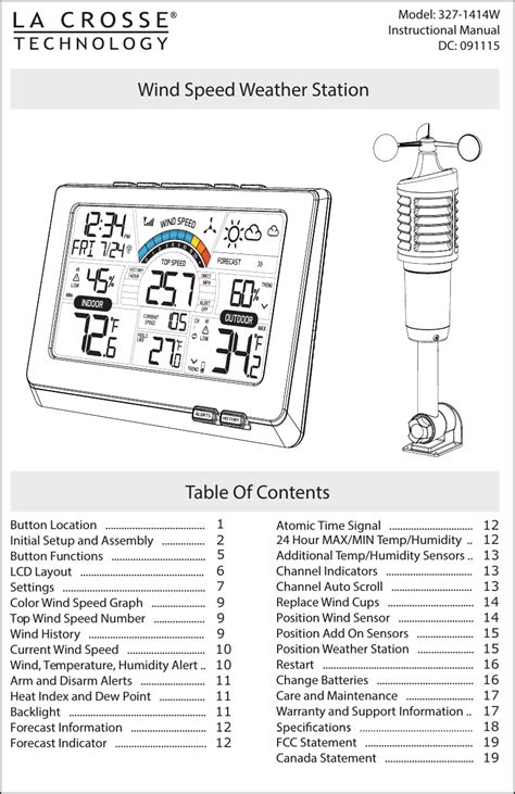 La crosse technology weather station manual. Things To Know About La crosse technology weather station manual. 