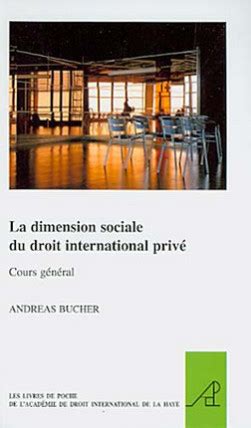 La dimension sociale du droit international privé. - 1999 audi a6 avant parts manual.
