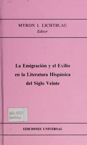 La emigracion y el exilio en la literatura hispanica del siglo veinte (colección polymita). - El hombre del bar/the man from the bar (leer en espanol, level 2).