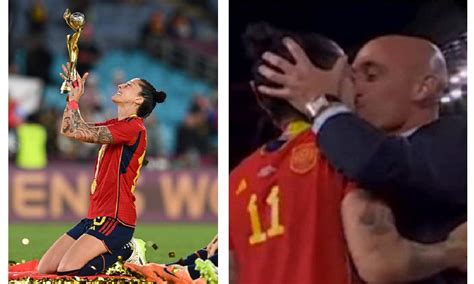 La federación de fútbol de España acusa a Jennifer Hermoso de mentir sobre el beso del presidente