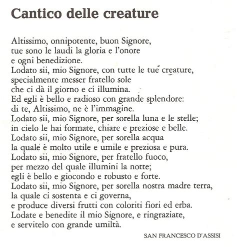 La fonte del cantico delle creature. - Recommendation letter sample for peer mentor guide.