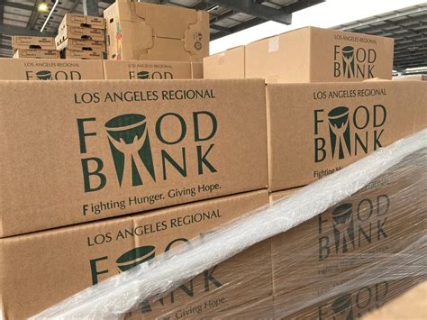 La food bank. Los Angeles Regional Food Bank is a 501 (c)3 nonprofit organization. EIN: 95-3135649. News. Get the latest news about our fight against hunger. Read More . Donate. Just $25 helps provide the equivalent of up to 100 meals. 