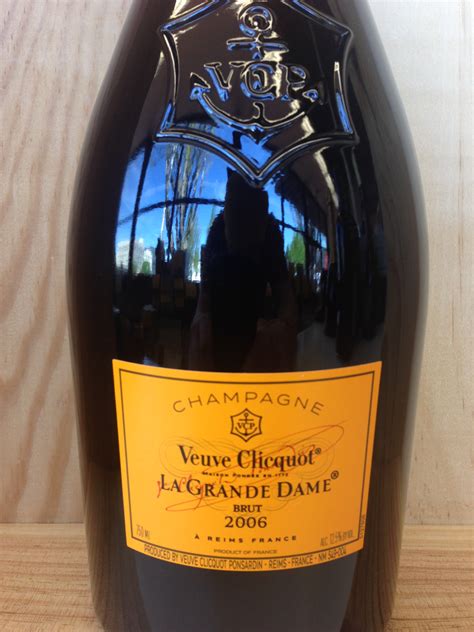 La grande dame. La Grande Dame is an homage to Barbe-Nicole Clicquot Ponsardin, a woman who took over her late husband’s business in 1805, turning his winery into one of the most celebrated champagne houses to ... 