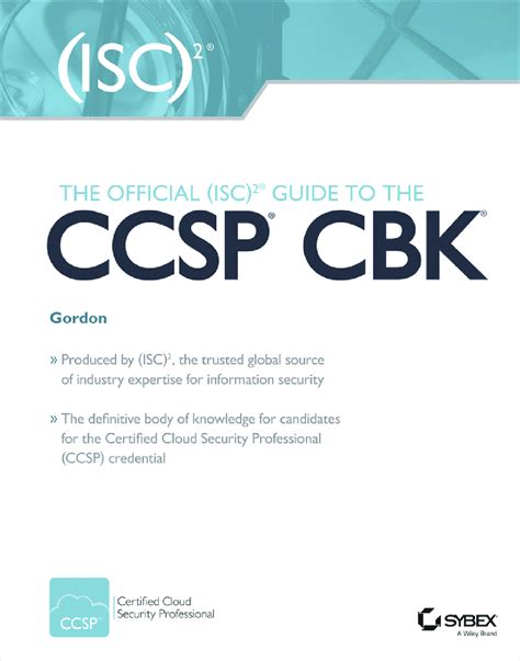 La guía oficial isc2 de ccsp cbk. - White field boss 31 parts manual.