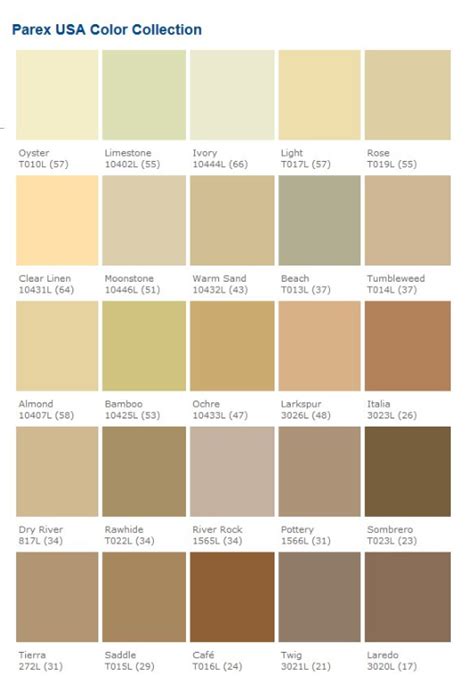 Since Stucco Boy works with the best in the business, you will find in this stucco color charts what brands we use and who our vendors are. Phone: (877) 410-3408 Home. 
