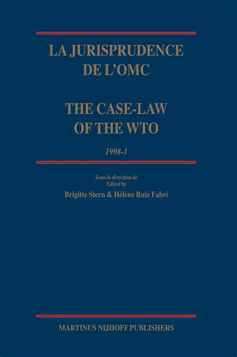 La jurisprudence de l'omc / the case law of the wto. - Hauts-lieux sacrés dans le sous-sol d'haïti.
