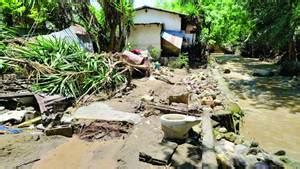 La lluvia destruye viviendas y deja aisladas varias comunidades en la zona occidental de Honduras