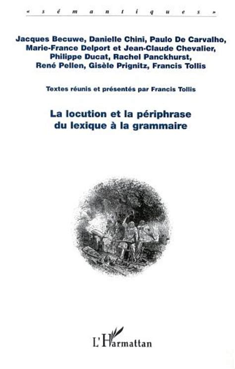 La locution et la periphrase du lexique a la grammaire. - Handbook of research on customer equity in marketing elgar original.