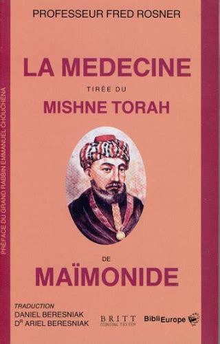 La médicine tirée du mishneh torah de maïmonide. - Manual of standard operating procedures and policies.